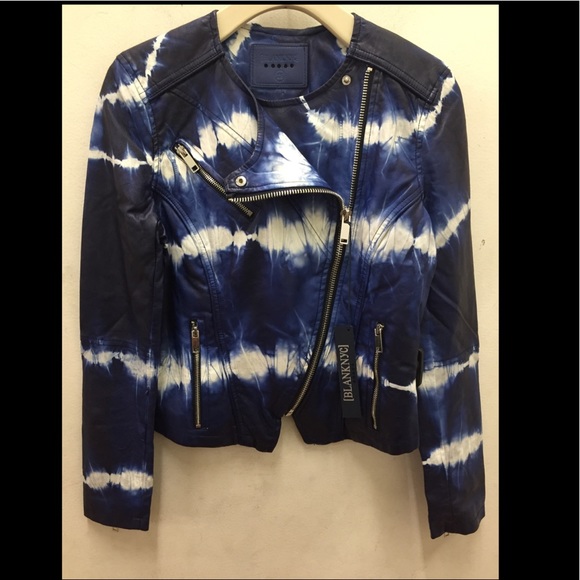 BLANKNYC Tyedye leather jacket - Picture 1 of 2